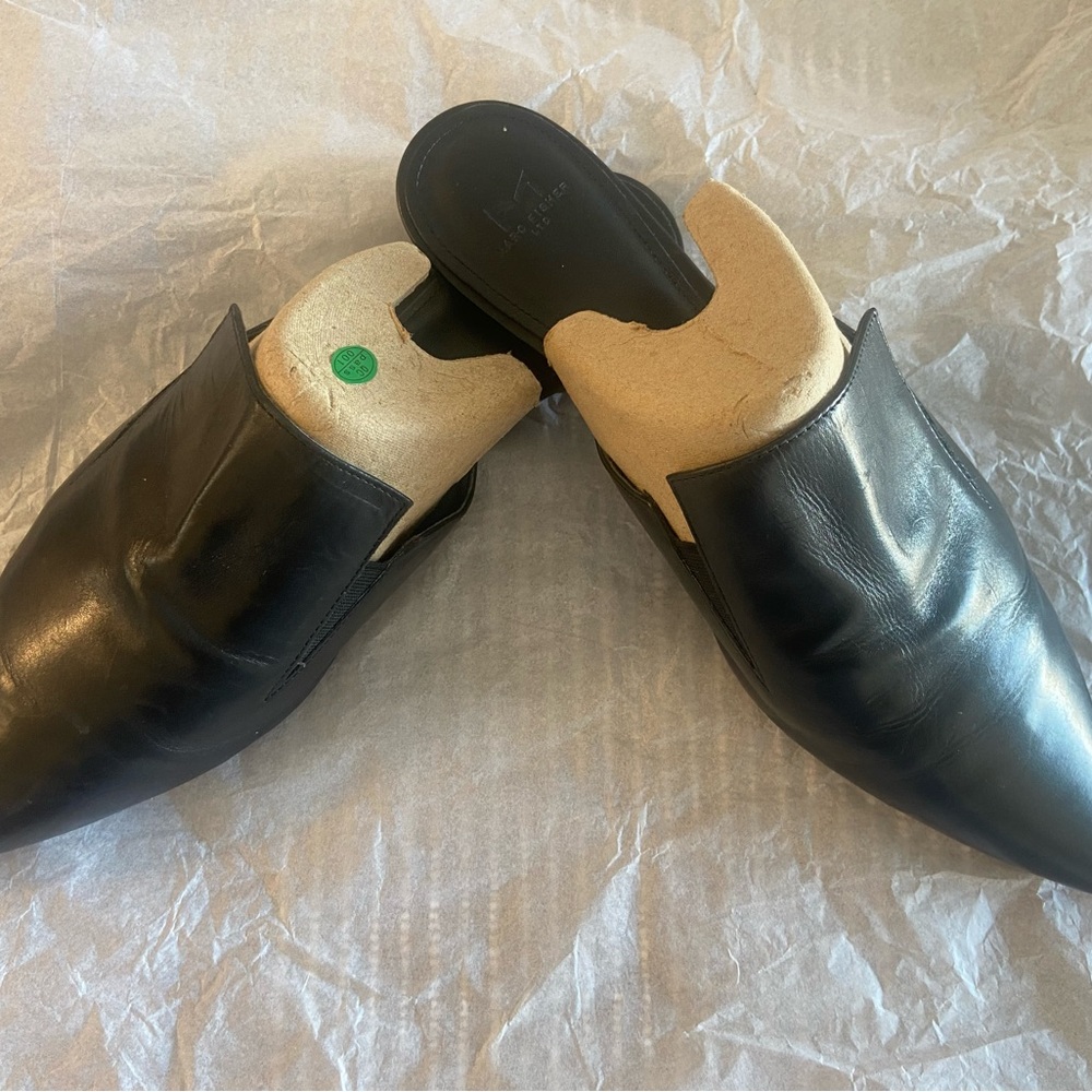 Mark Fisher Black Loafer Mules